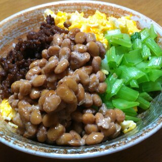 納豆そぼろ丼